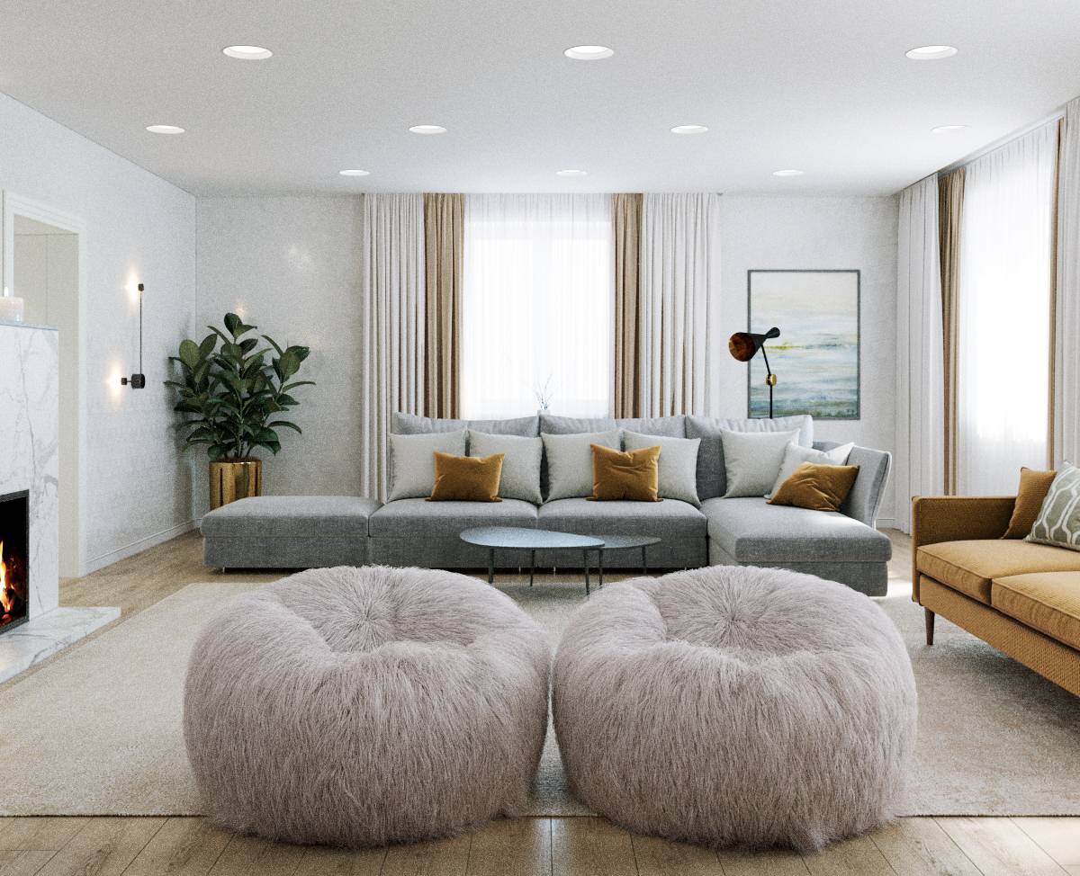 Реализация 2020 :гостиная в  частном доме, 250 м², Саратов