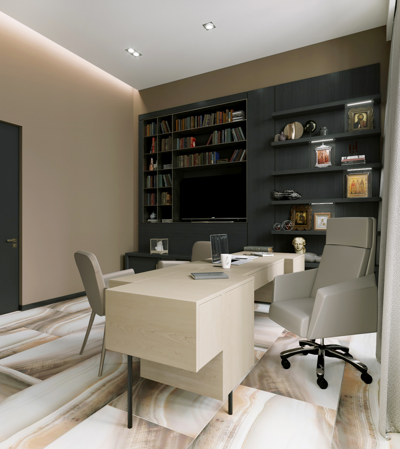 Дизайн-проект интерьера. Усадьба Каменка.