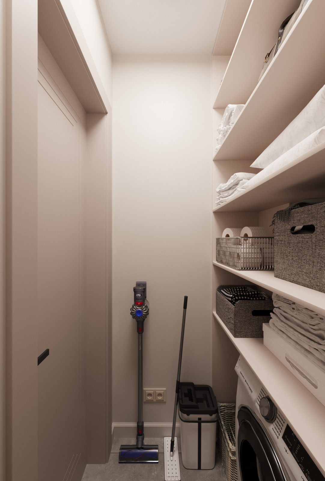 Дизайн проект квартиры 90 м2 с детской комнатой