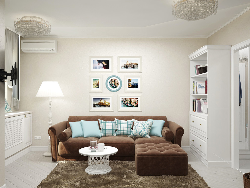 Дизайн интерьера квартиры студии на пр.Маршала Блюхера