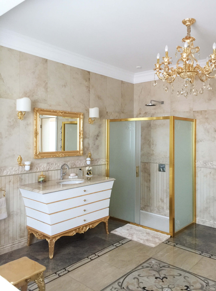 Дизайн интерьера дома в классическом стиле. Реализованный проект.