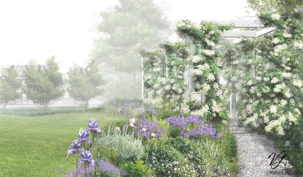 Обложка проекта: Голубое кружево