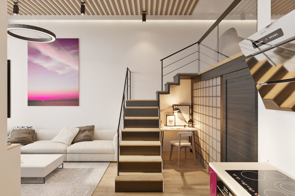 Однушка с антресолями