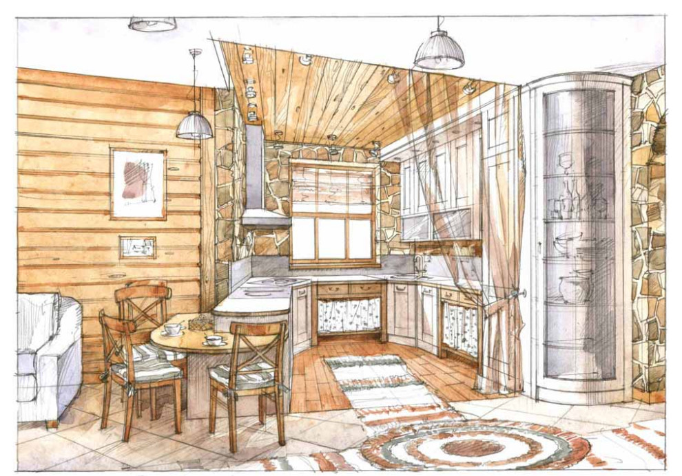 Обложка проекта: 4. Камень в интерьере