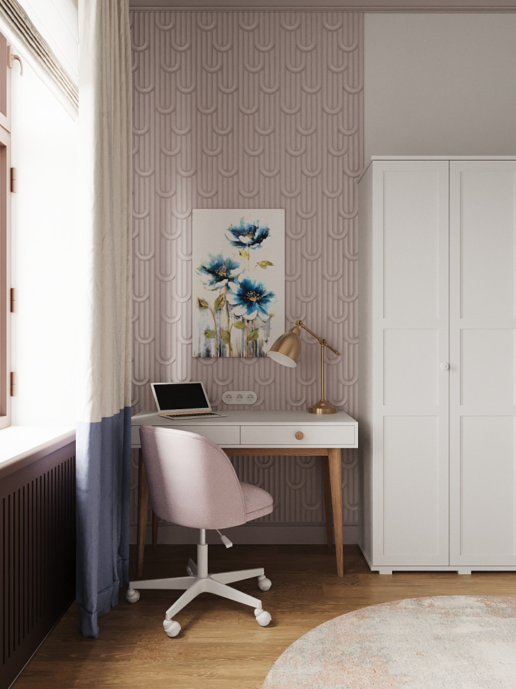 Проект в старом фонде в центре СПб. Ретро и винтаж.