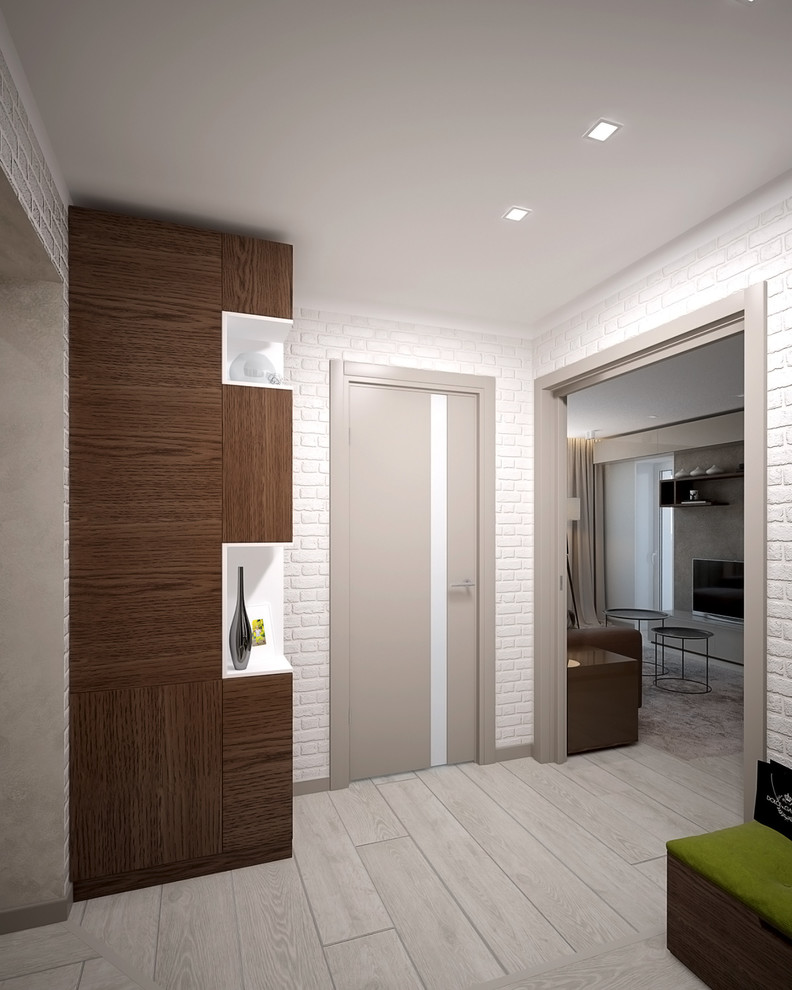 Ничего лишнего | Проект трехкомнатной квартиры в типовом доме