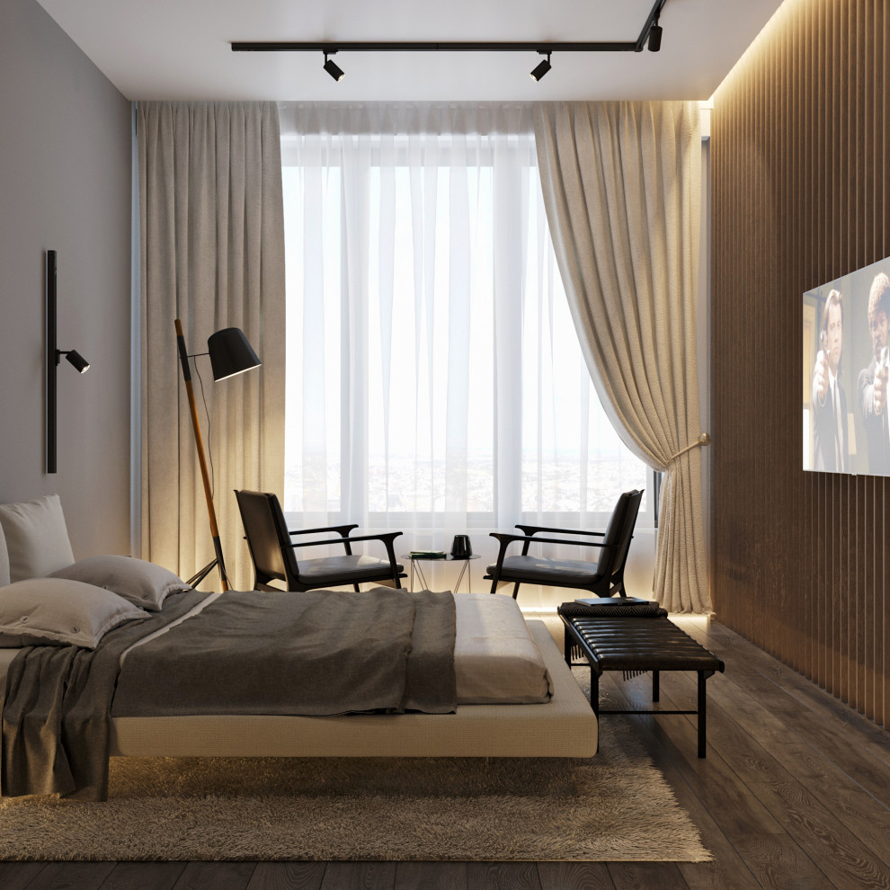 г. Москва, дизайн квартиры для холостяка