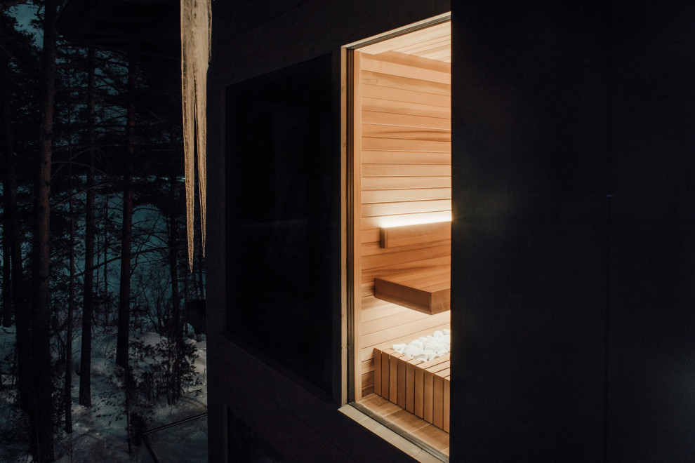 Сауна  в фахверке