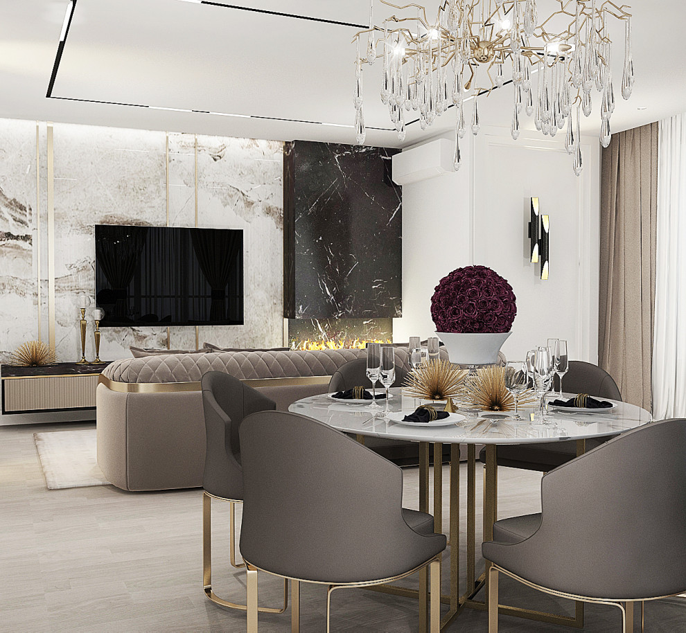 Арт-деко в ЖК "Эмеральд"