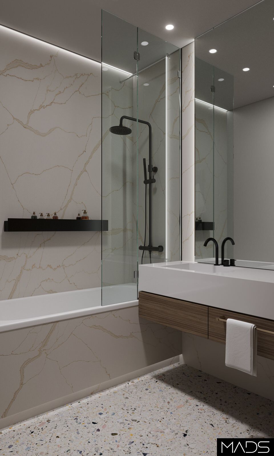 Дизайн-проект квартиры, 190 м2