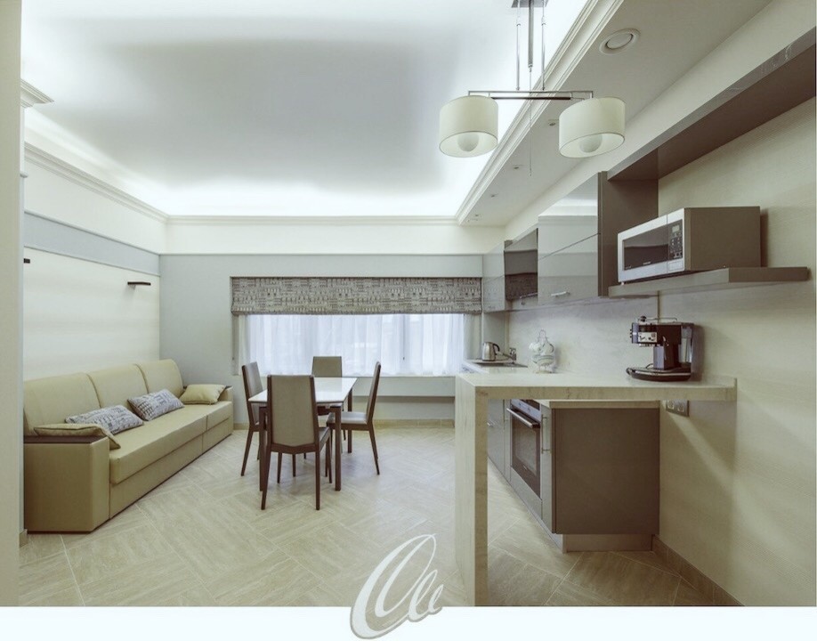 Обложка проекта: Kitchen In Modern Apartment