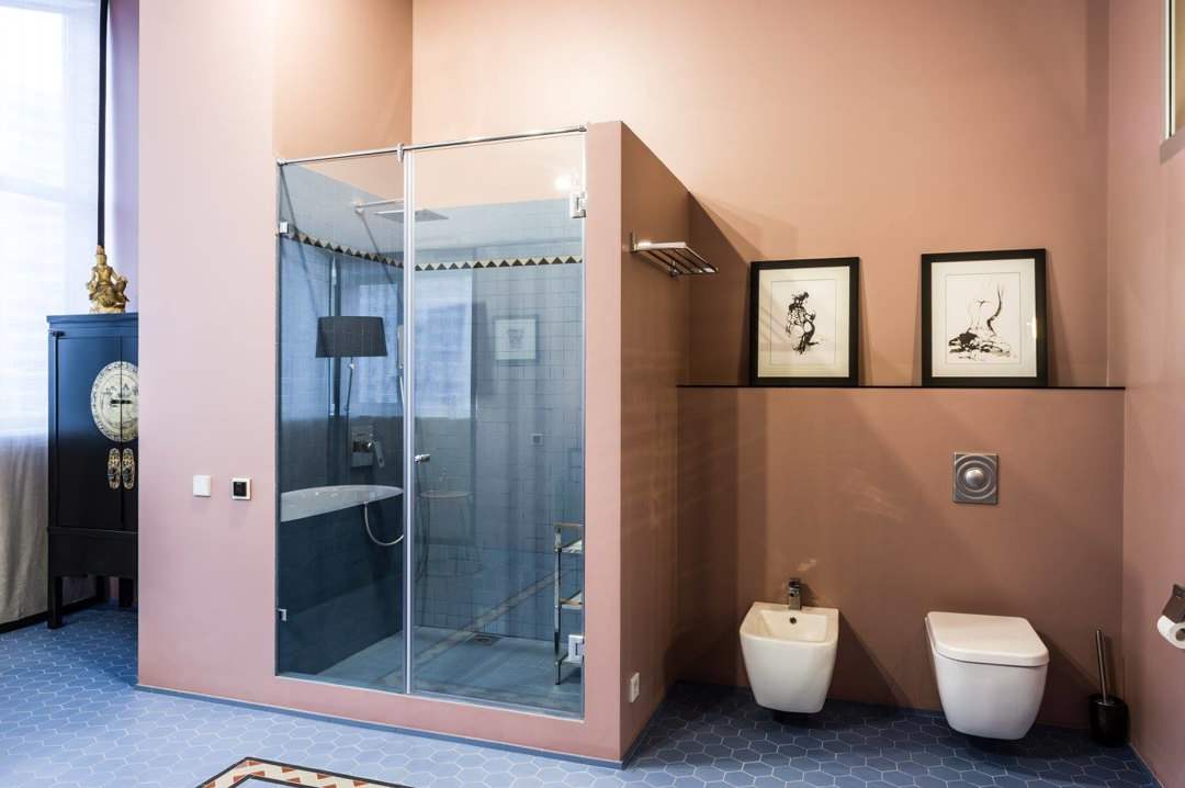 Неоклассика и авангард с метлахской плиткой Winckelmans