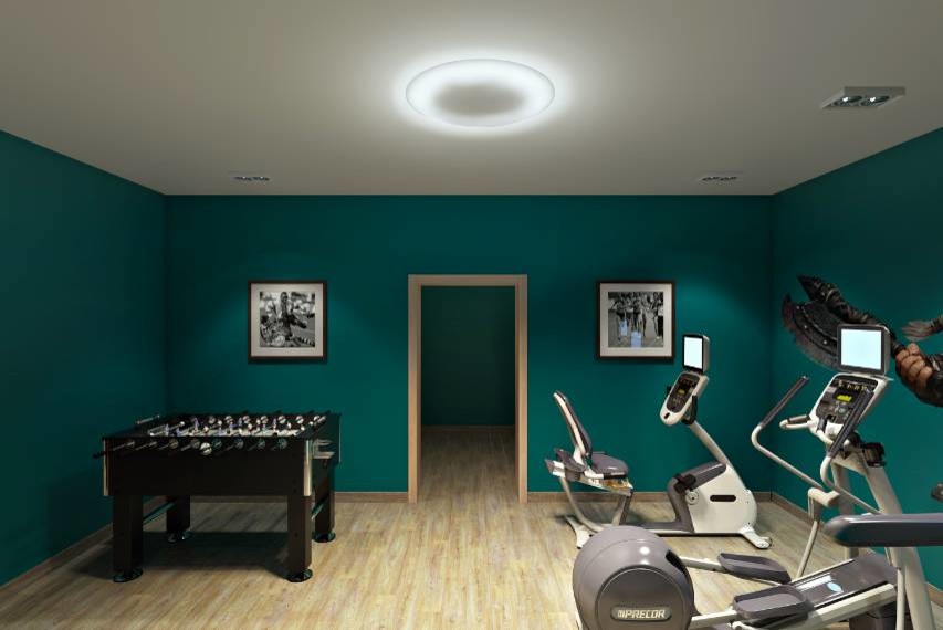 Интерьер загородного дома в Подмосковье.