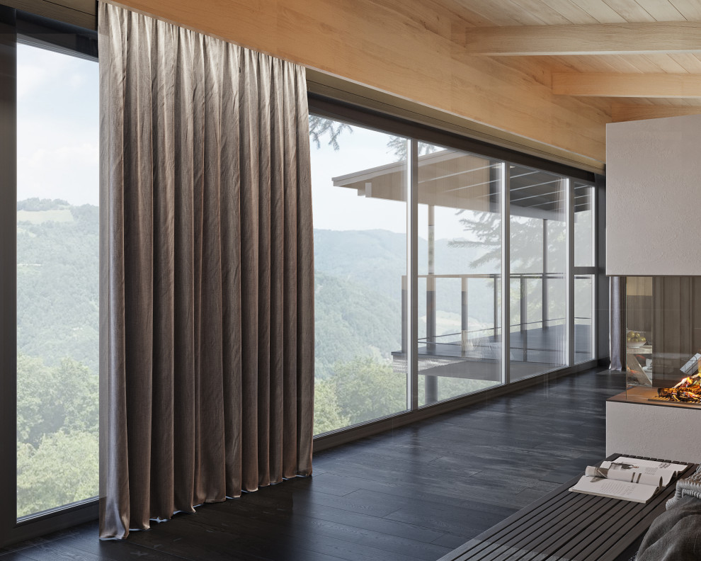 Гостевой дом с камином