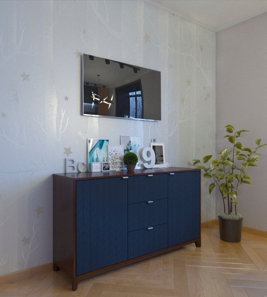 Синяя кухня