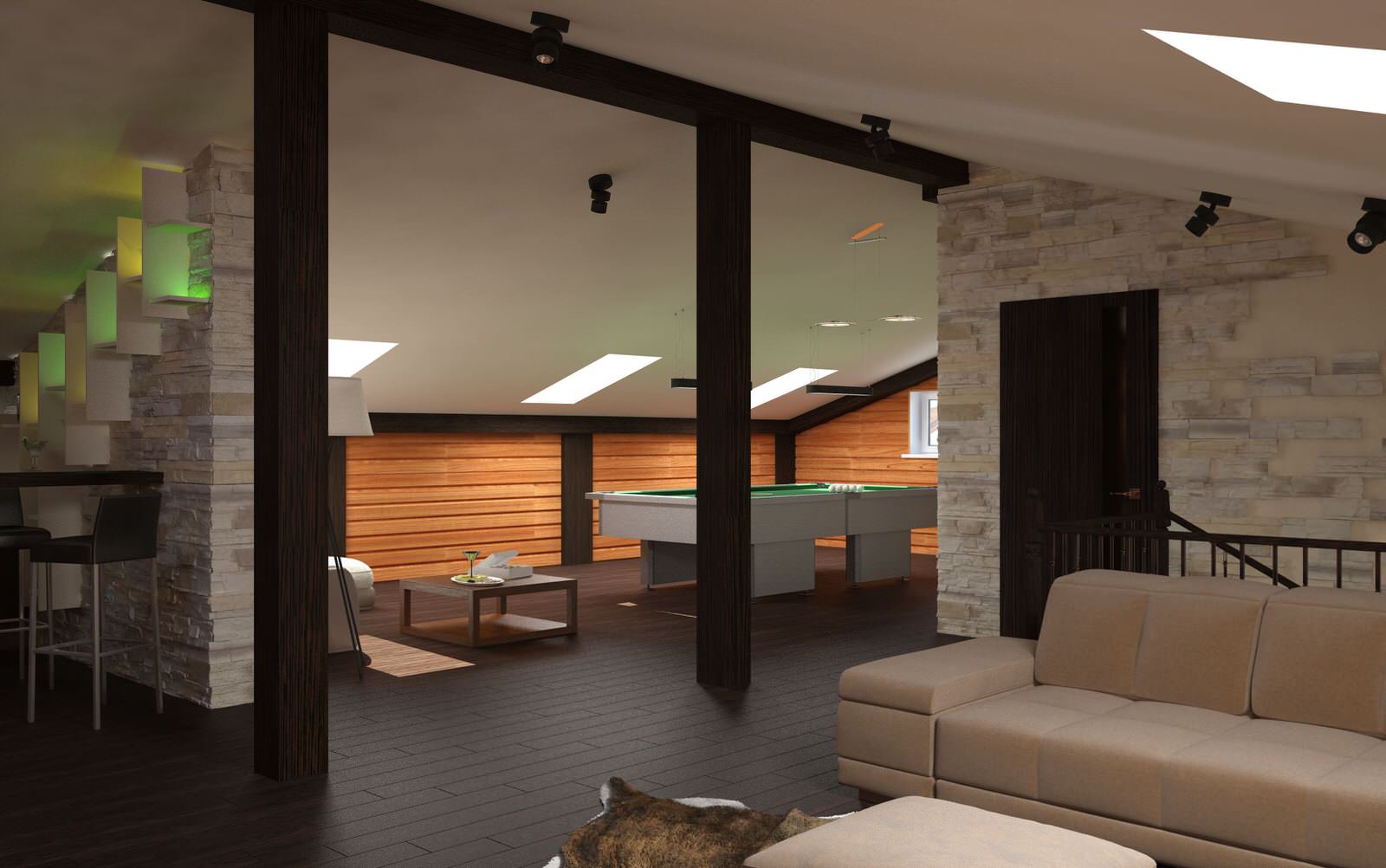 Загородный дом 317 кв.м. Раменский район (3 этаж)