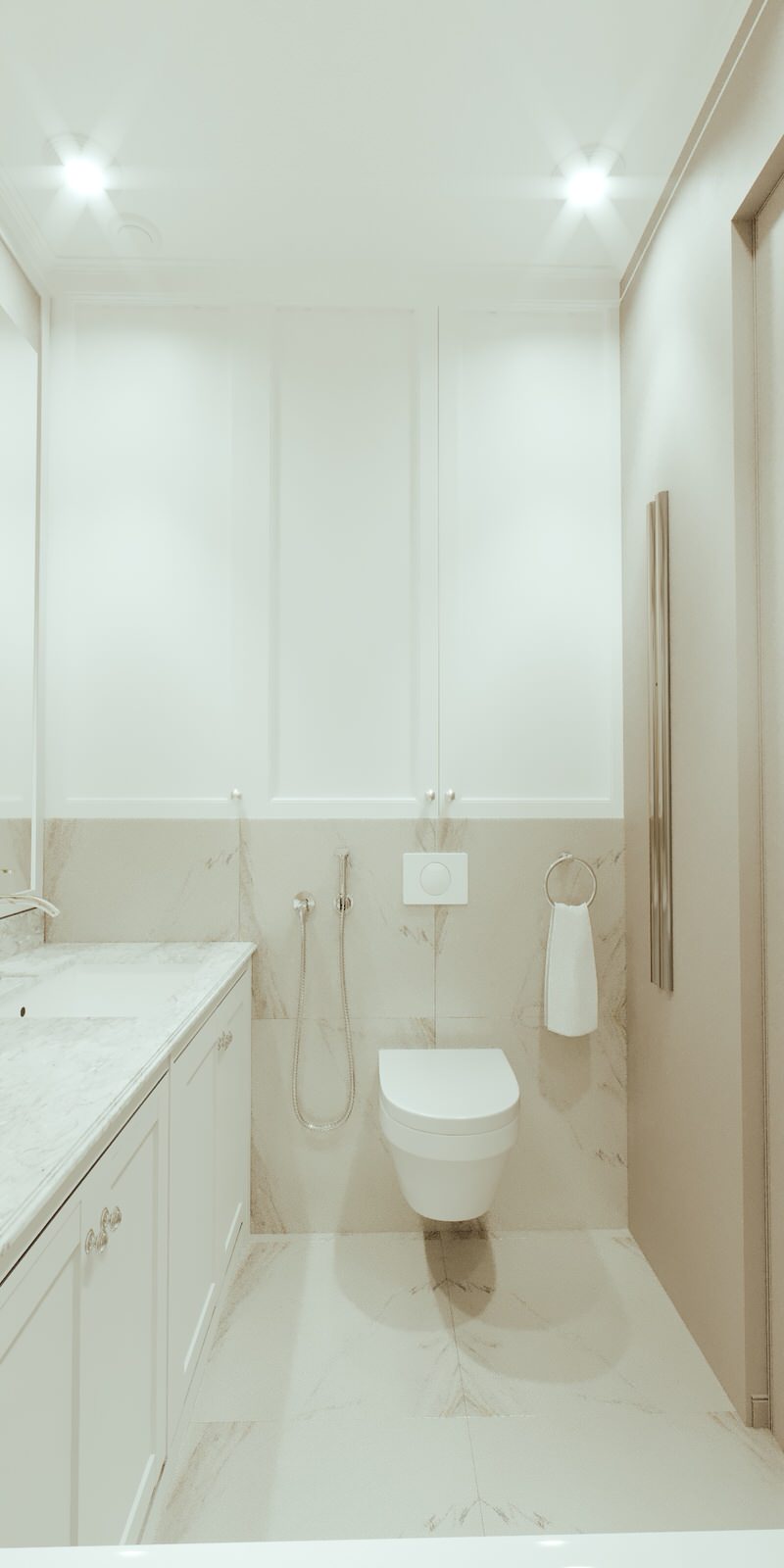 Проект маленькой квартиры 40 кв.м. ЖК Level Амурская