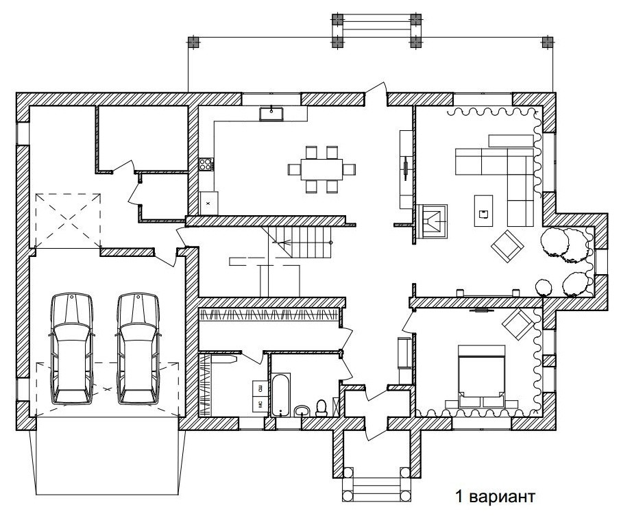 Дизайн-проект жилого дома
