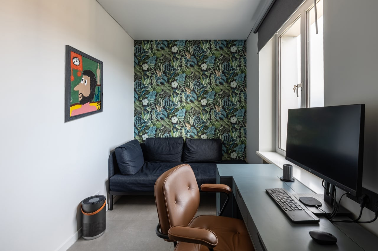 Квартира в серых тонах