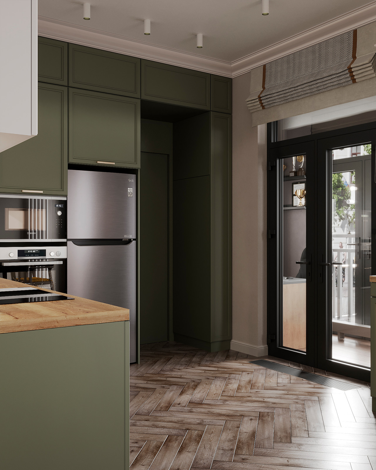 Квартира в стиле эклектика