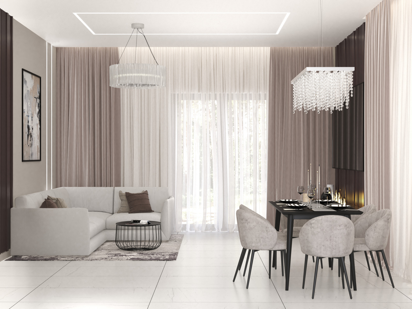 Загородный дом площадью 108 кв.м.