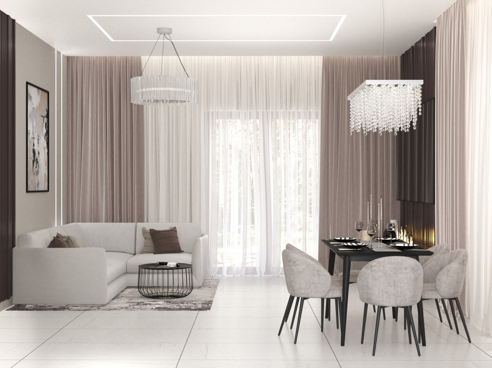 Загородный дом площадью 108 кв.м.