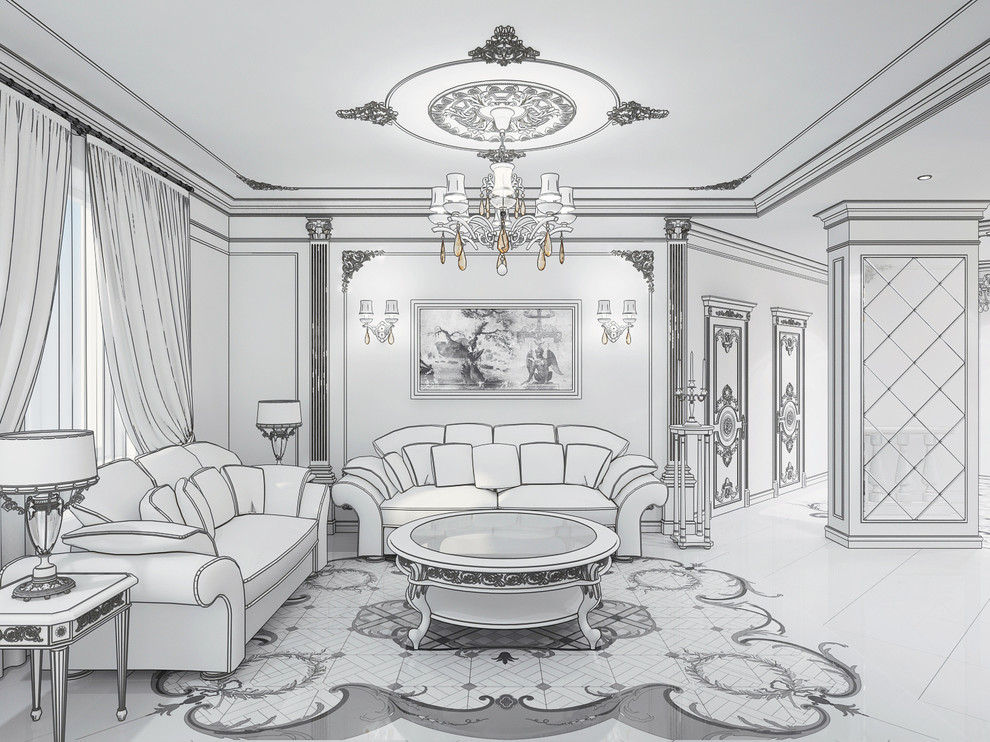 interior model /Mosfilmovskaya
