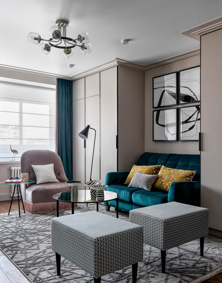 Apartment with a note of femininity