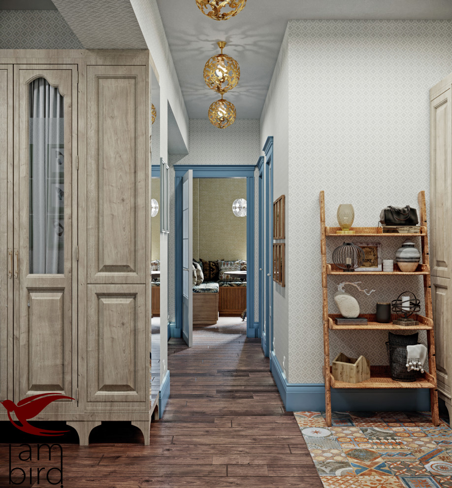 Бохо-Шик в историческом районе Москвы 80 кв.м