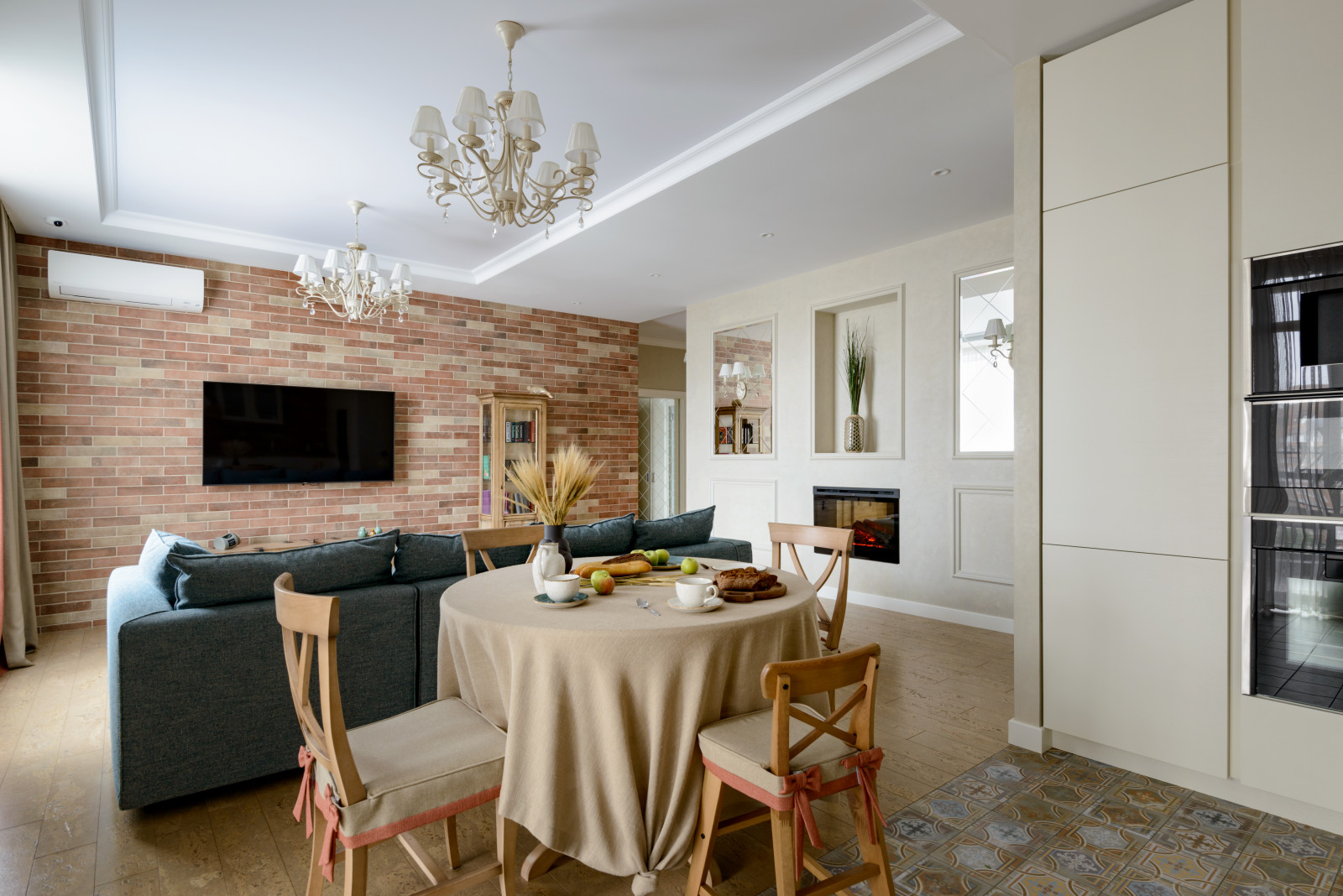 Деревенский шик в городской квартире