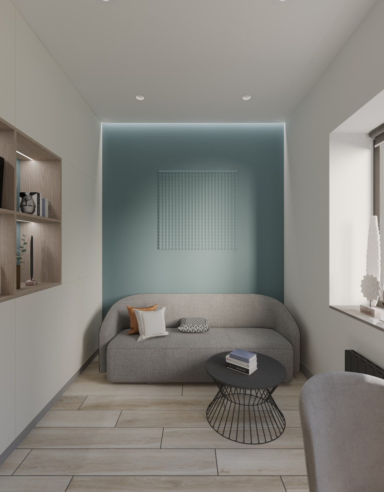 Загородный дом с ярким интерьером