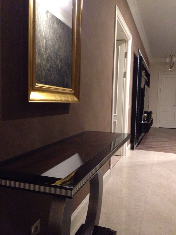 Квартира в темных тонах