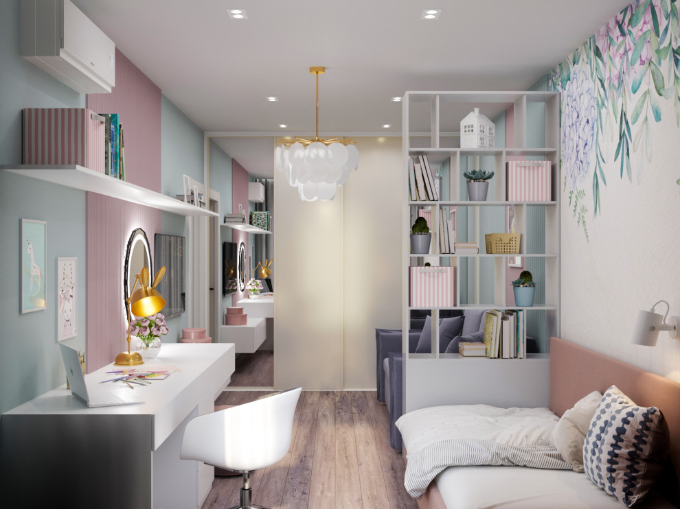 Детская для девочки в загородном доме. Кемеровская обл.