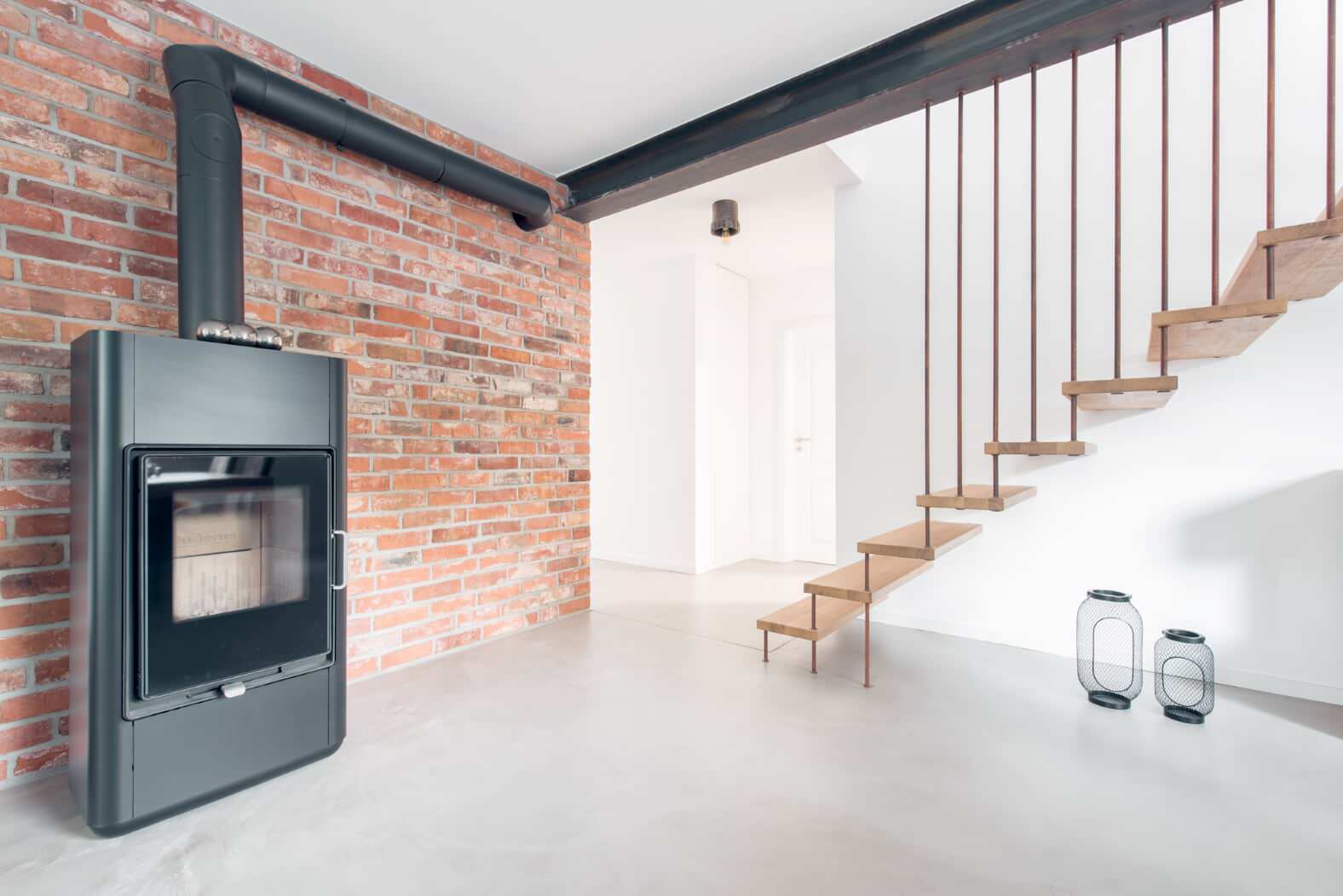 Лестница в стиле лофт