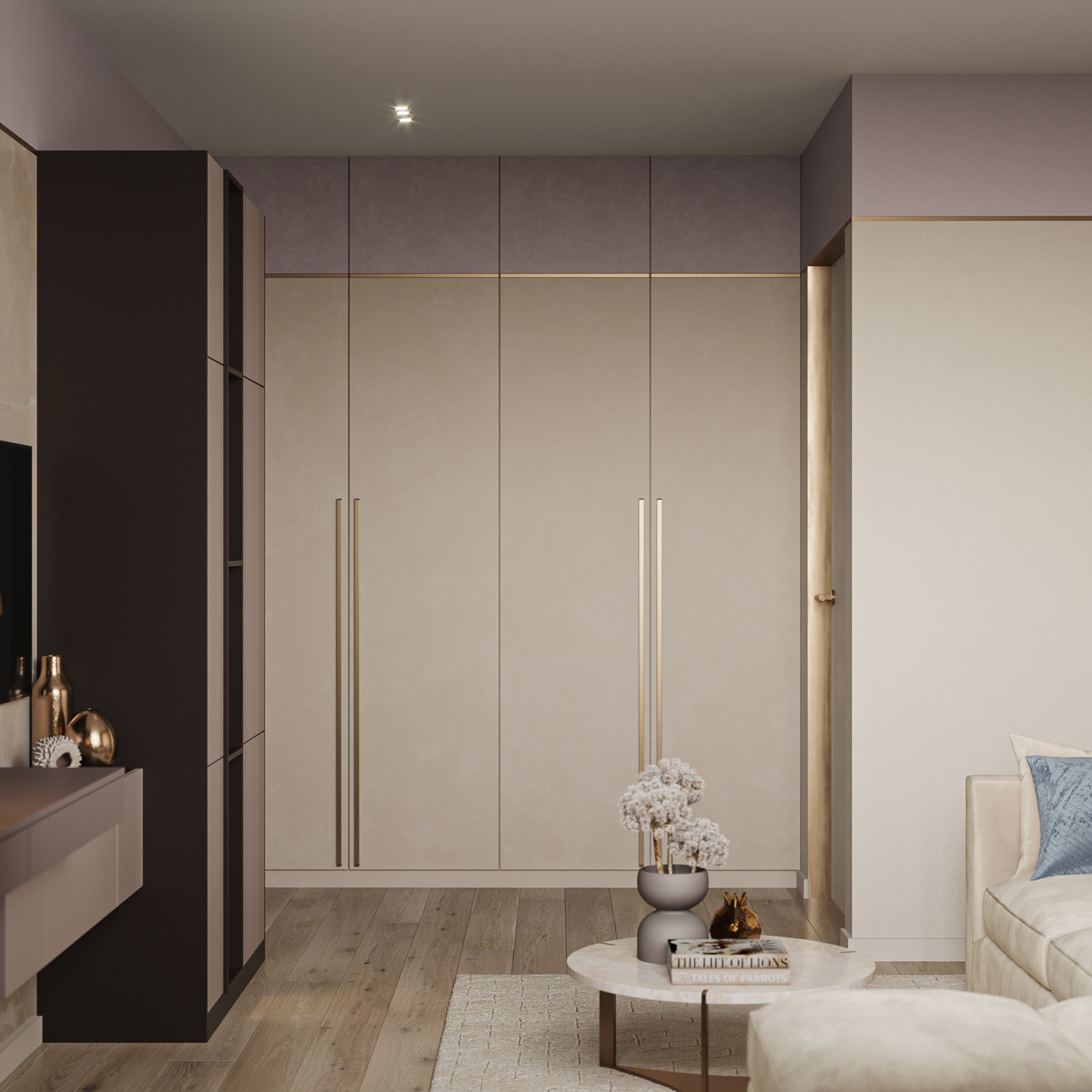 Zefir. Дизайн-проект квартиры, 60 кв.м