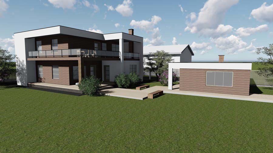 Дом в современном стиле