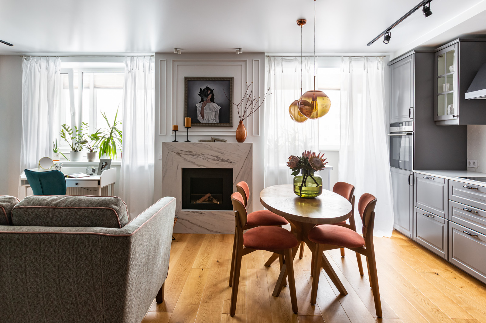 Houzz тур: Квартира в Петербурге, в которой много зелени