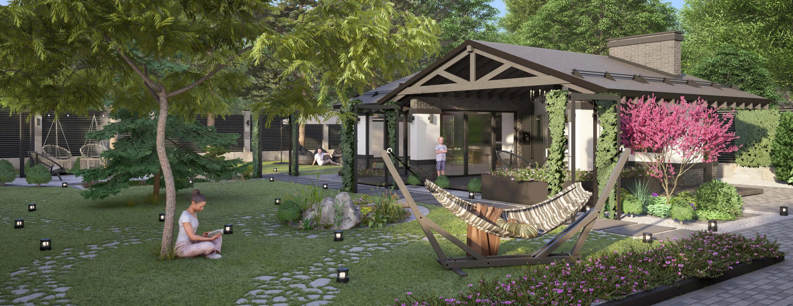 Дом и Ландшафт