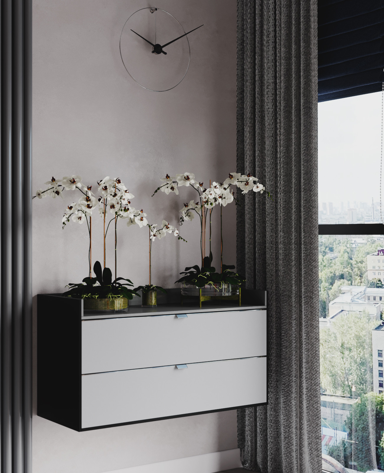 GRAY. Квартира в ЖК Дом на набережной, 64 кв.м