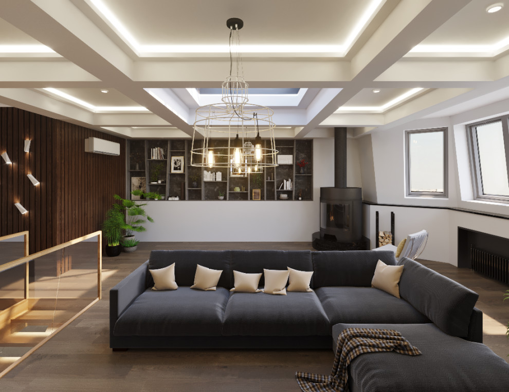 Двухэтажная квартира в Москве