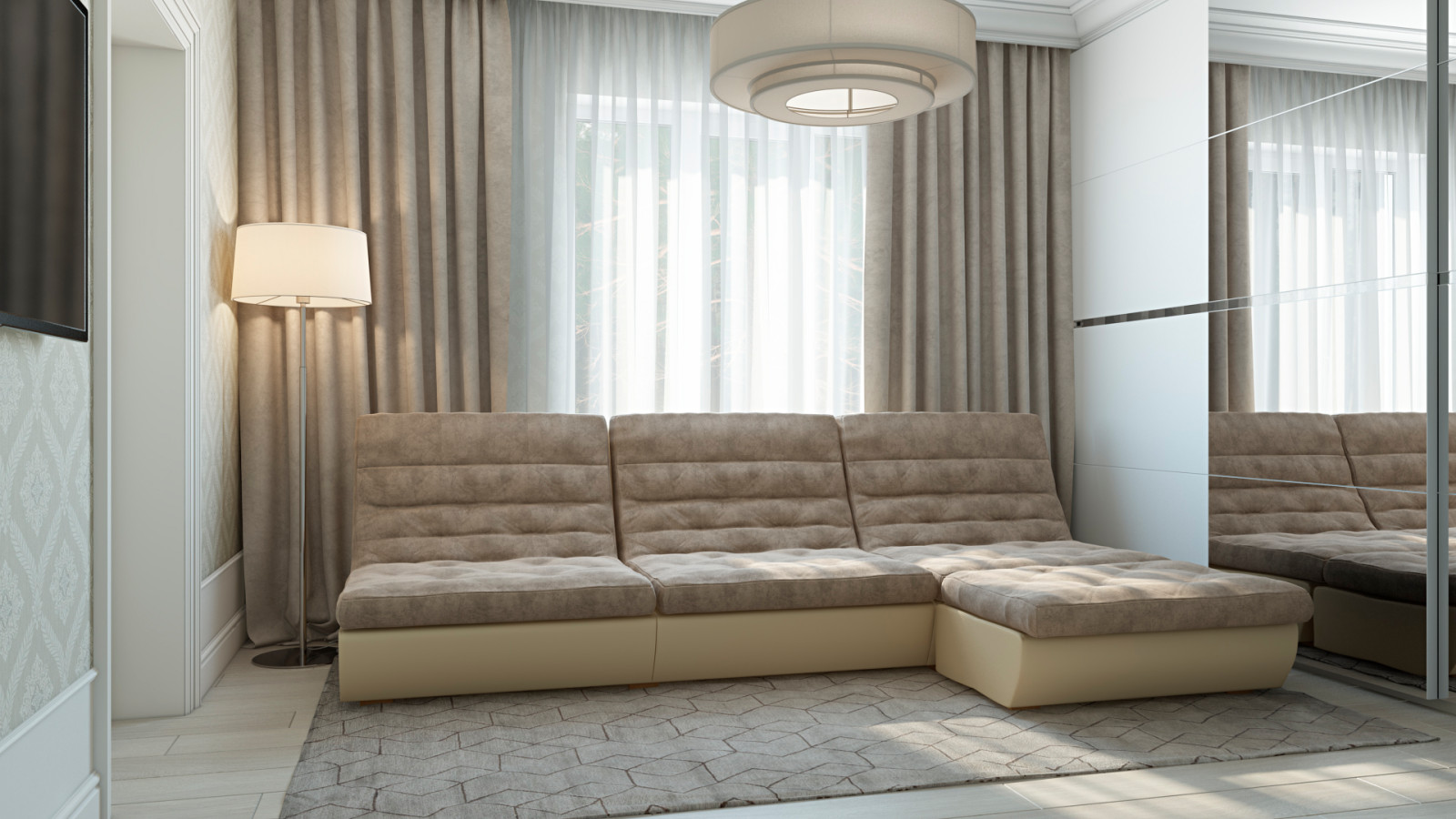 Загородный дом в лесу