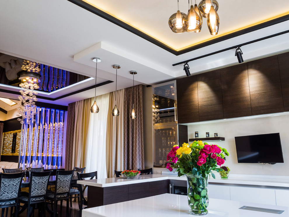 Проект дома в современном стиле с элементами арт деко.