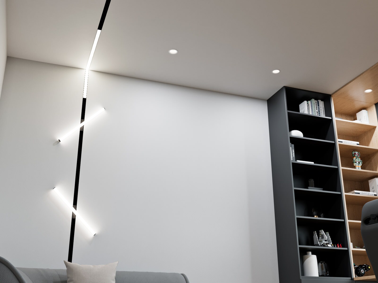 Children's room in the AMO residential complex