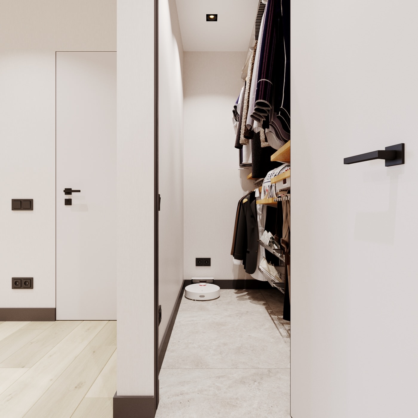 Минимализм в квартире на Басаргина