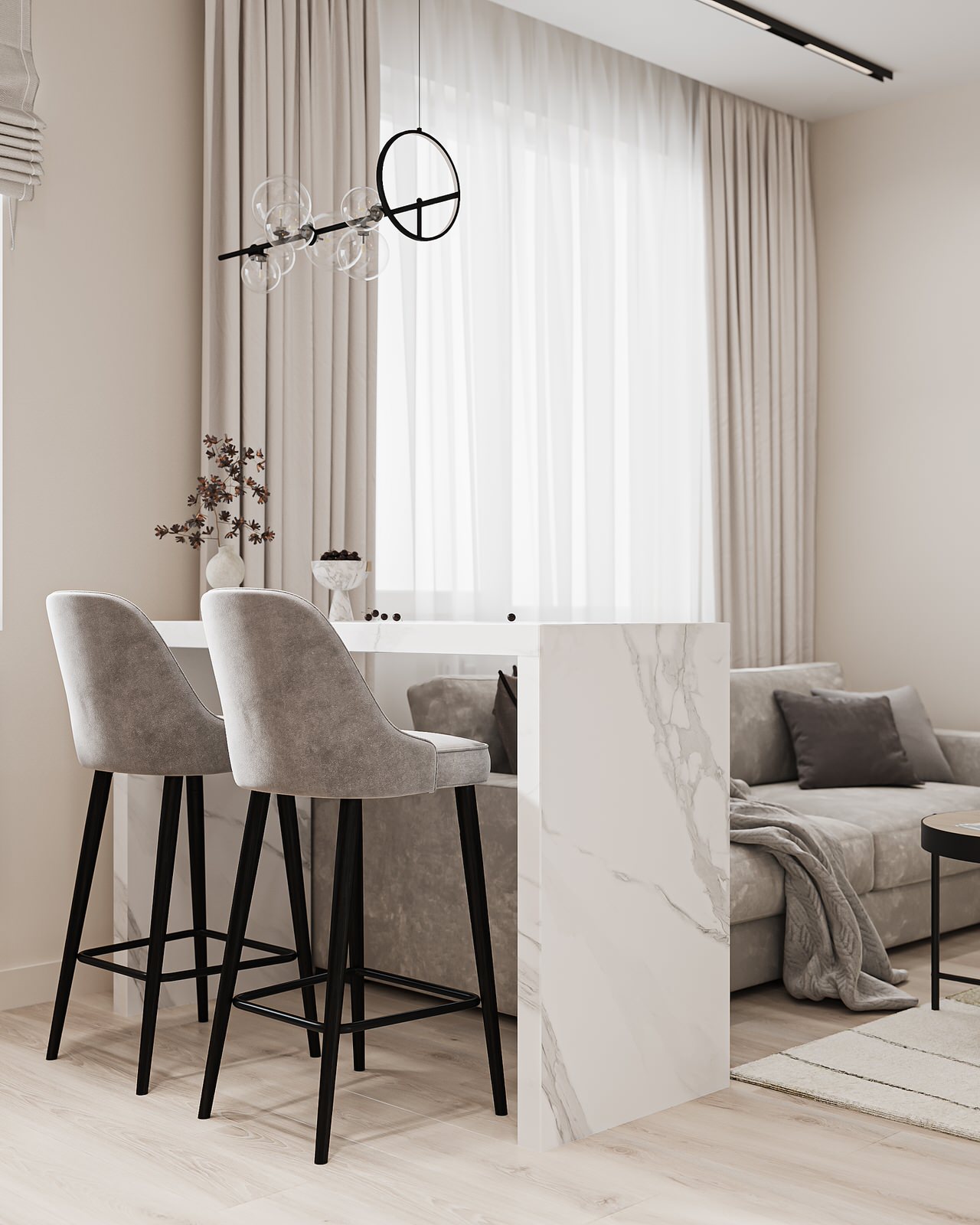 white с террасой