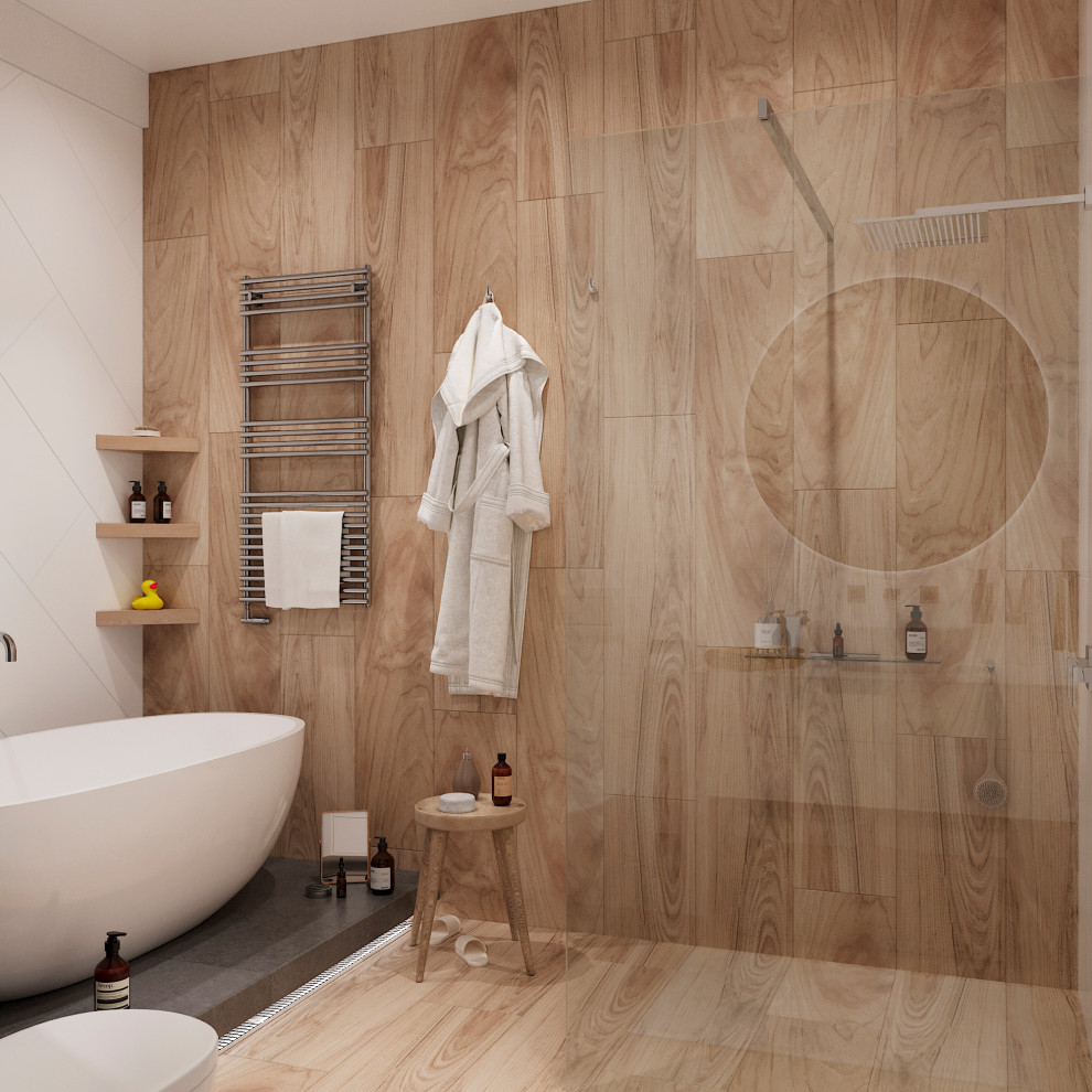 Дизайн-проект квартиры общей площадью - 86 м.кв. в г. Химки, ЖК "Маяк"