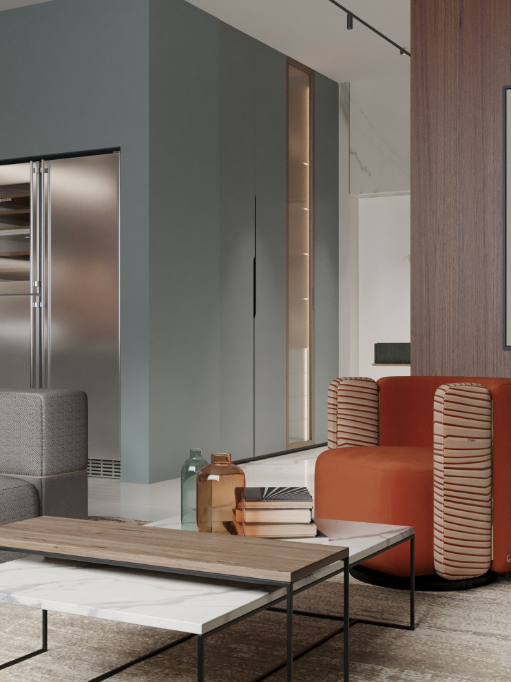 Дизайн проект квартиры в Искра парк 93кв м