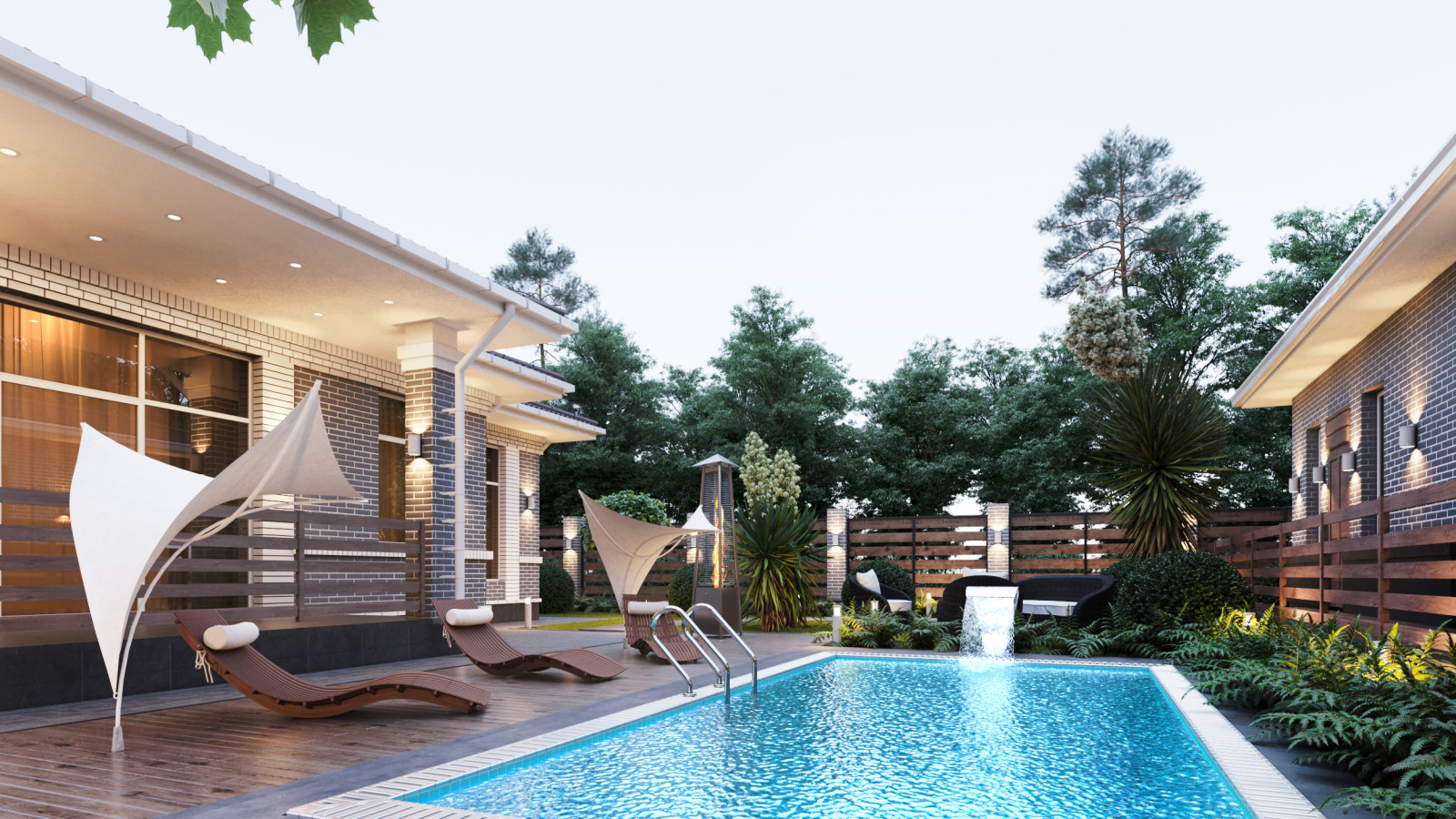 Дом из кирпича