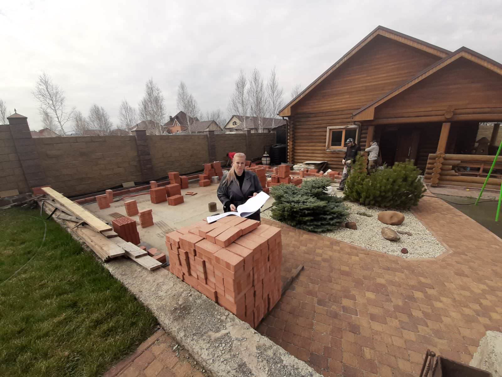 Обложка проекта: Тёплая-зимняя беседка