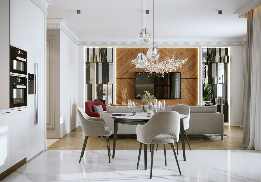 Проект 3х комнатной квартиры в жк "Ты и я" г. Москва